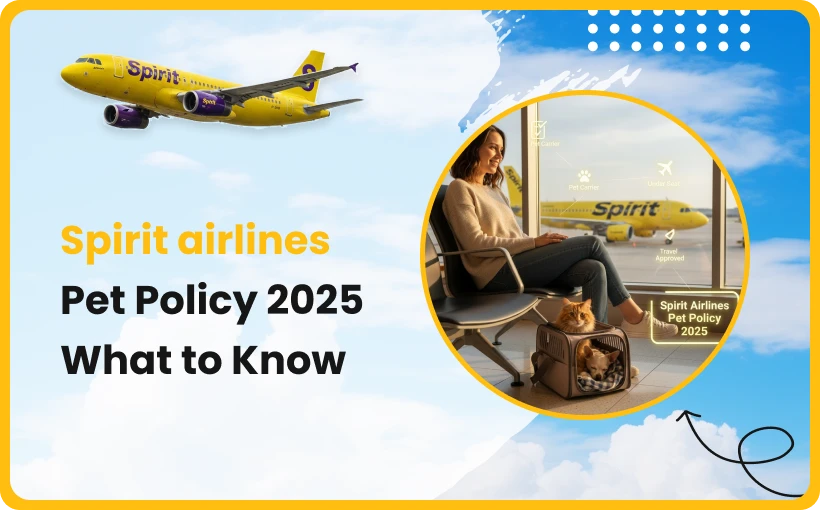 Spirit airlines Pet Policy What to Know